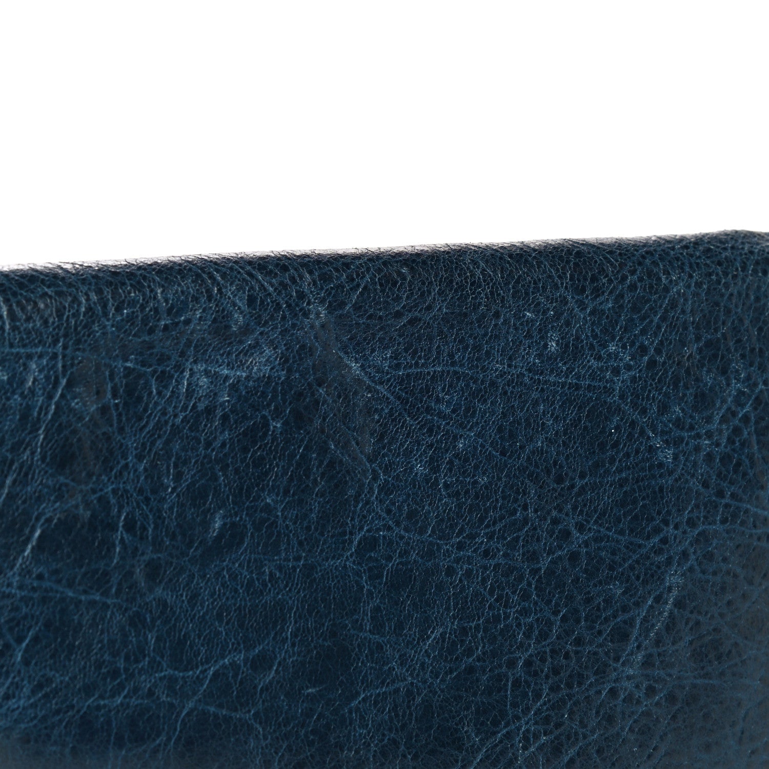 Balenciaga Agneau Giant 12 Gold Hardware Envelope Clutch Bleu Mineral 14 of 14