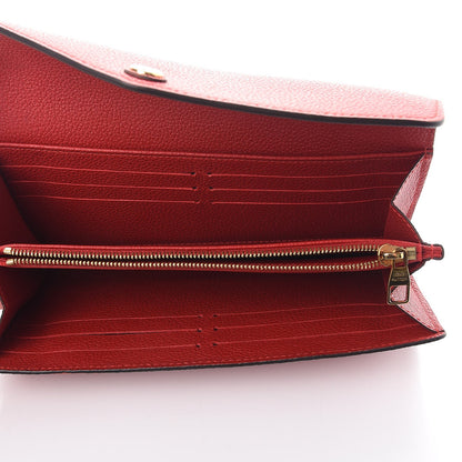 Louis Vuitton Empreinte Sarah Wallet NM Cherry 5 of 7