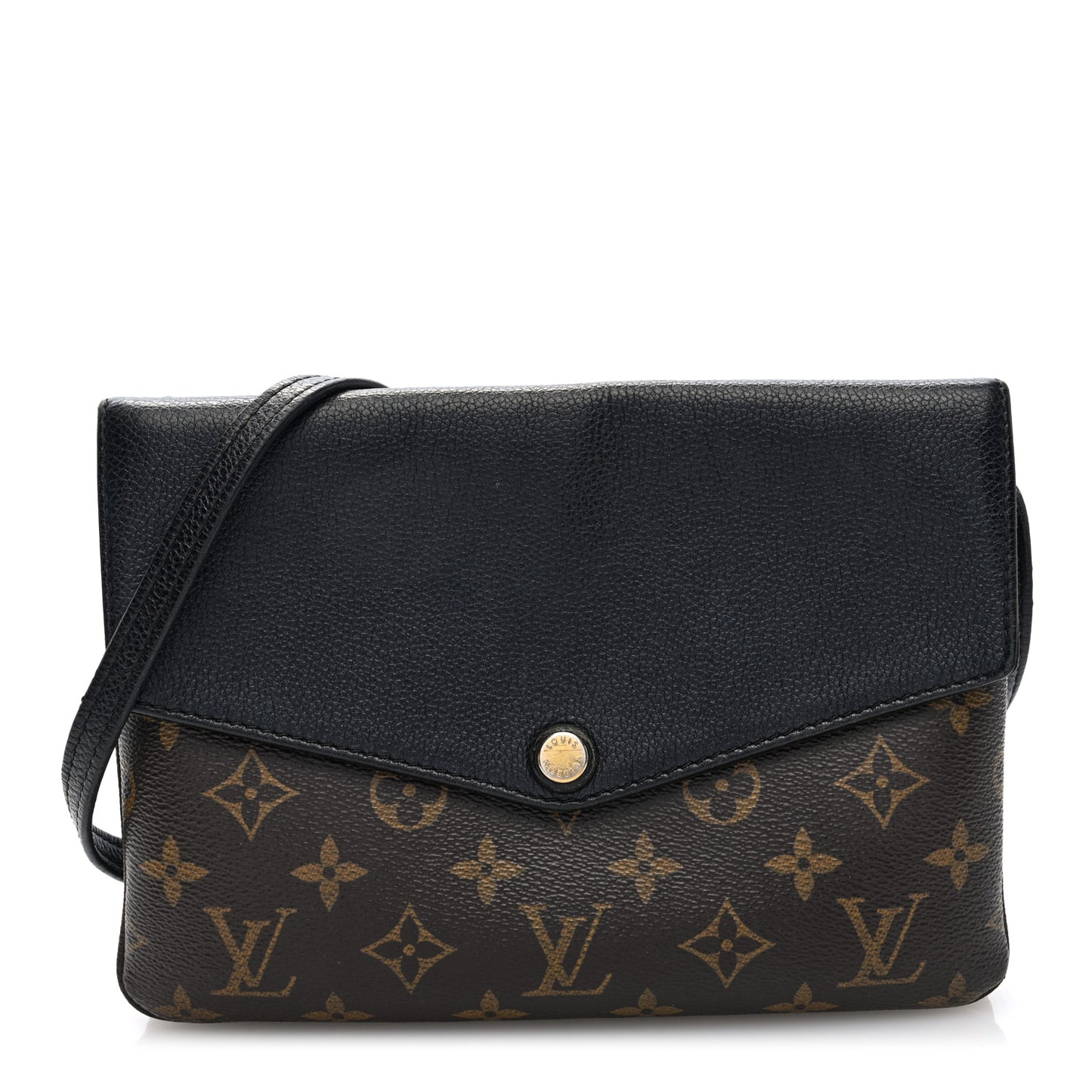 Monogram Twice Pochette Black