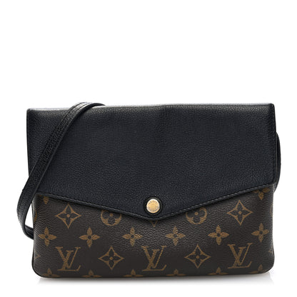 Louis Vuitton Monogram Twice Pochette Black 1 of 10