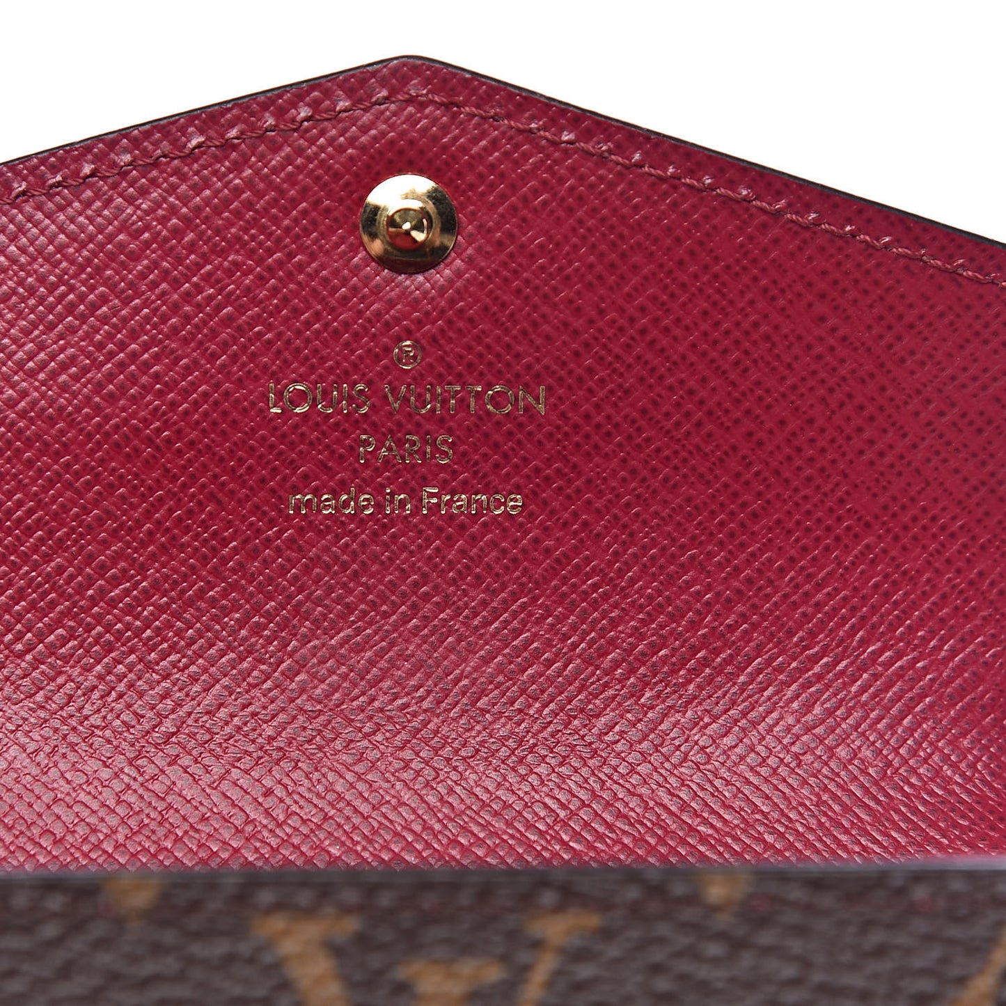 Monogram Sarah Multicartes Fuchsia