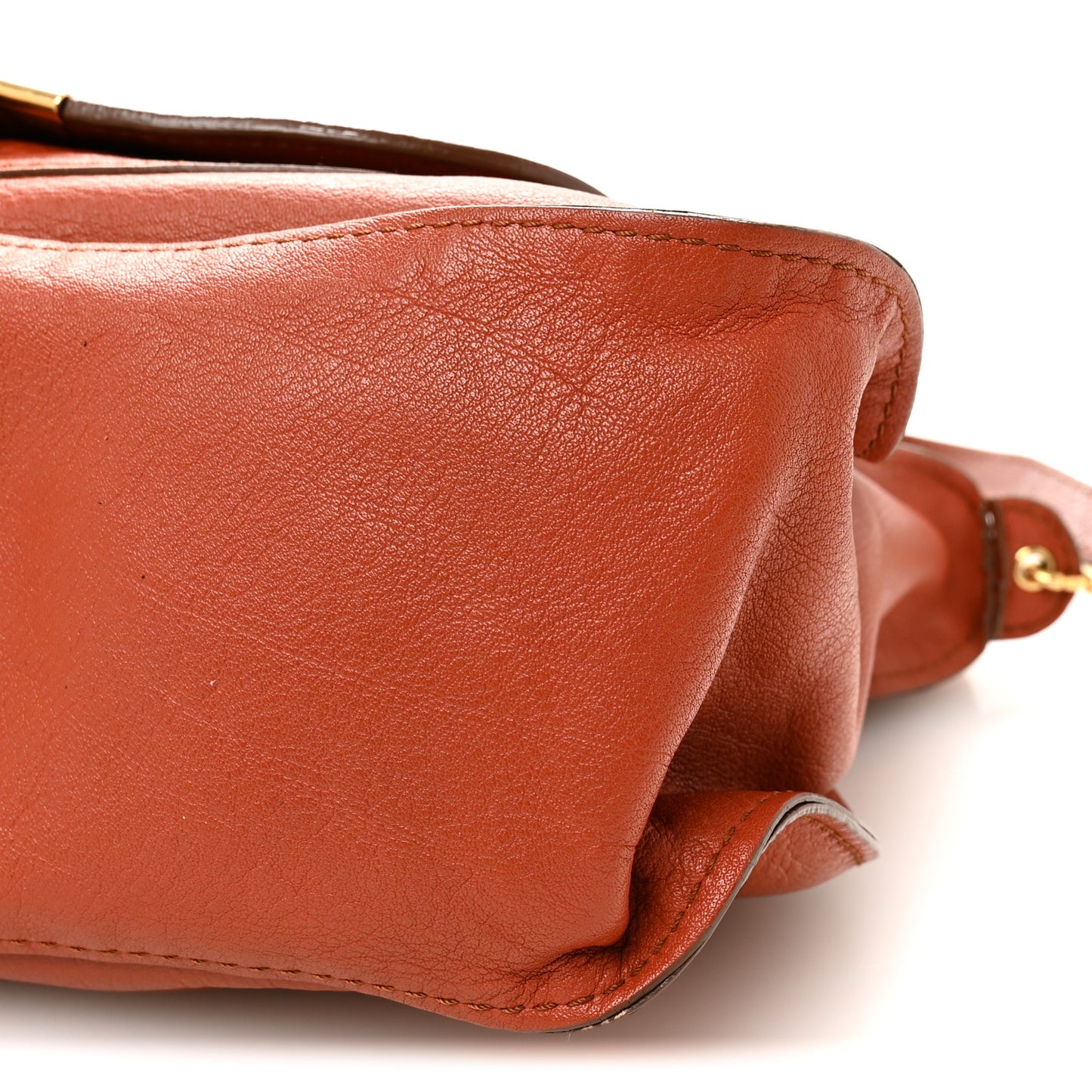 Calfskin Medium Marcie Satchel Maple Leaf
