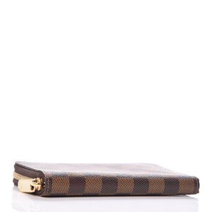 Louis Vuitton Damier Ebene Zippy Compact Wallet 4 of 6