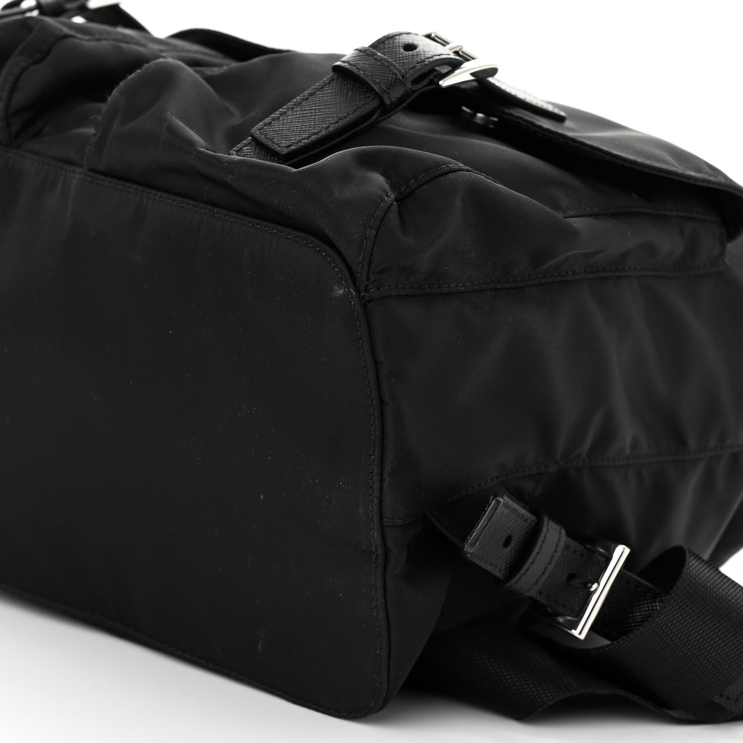 Prada Re-Nylon Saffiano Medium Backpack Black 11 of 11