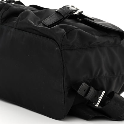 Prada Re-Nylon Saffiano Medium Backpack Black 11 of 11