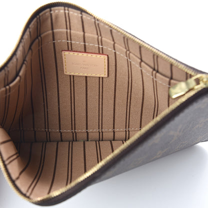 Louis Vuitton Monogram Neverfull MM GM Pochette 4 of 5