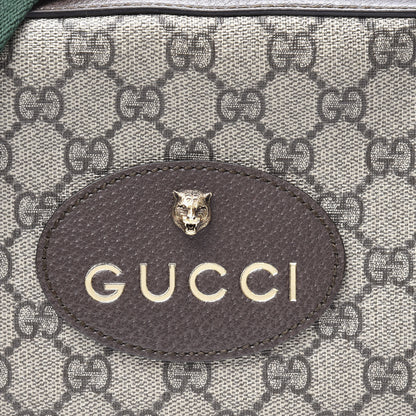 Gucci GG Supreme Monogram Web Neo Vintage Shoulder Bag Beige New Acero Crop 10 of 12