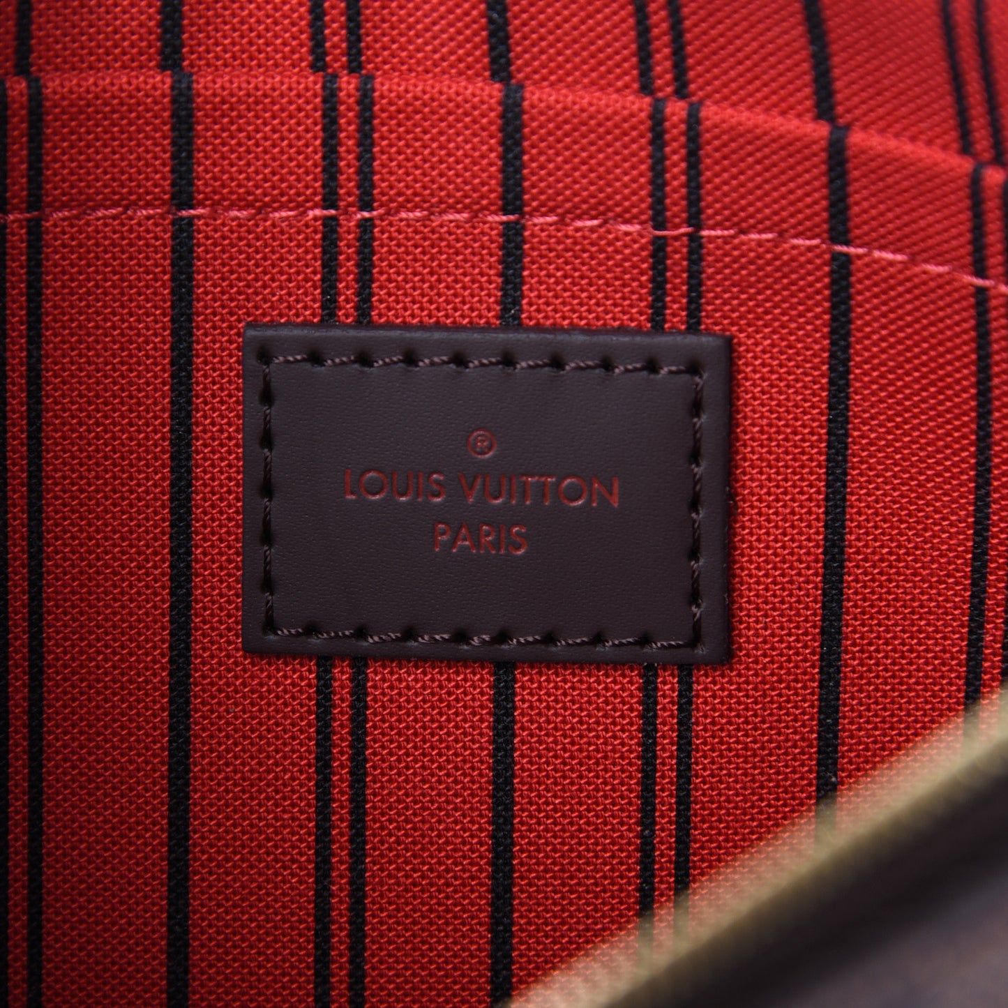 Damier Ebene Neverfull MM GM Pochette