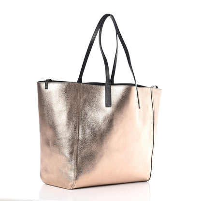 MCM Grained Calfskin Large Reversible Wandel Tote Black 7 of 12