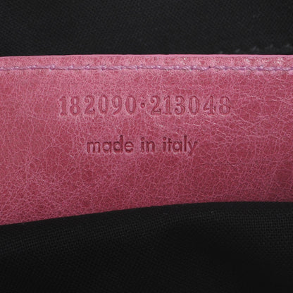 Balenciaga Chevre Quilted Matelasse Makeup Clutch GM Bubblegum 6 of 6