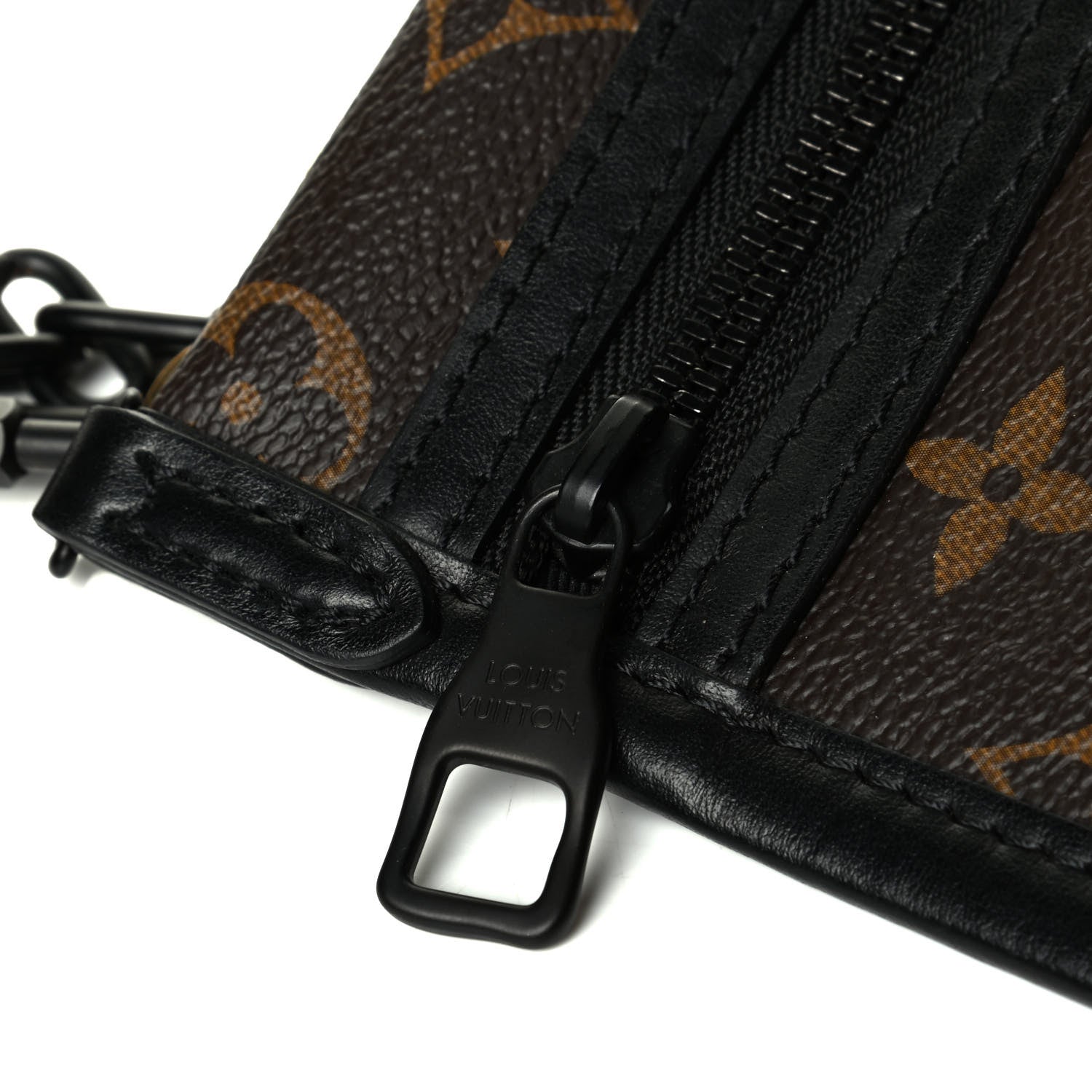 Louis Vuitton Monogram Double Flat Messenger Marron 7 of 7