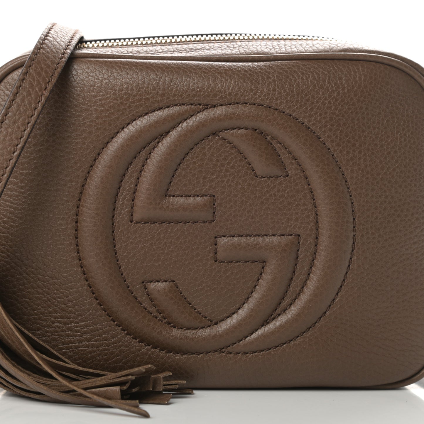 Cellarius Calfskin Small Soho Disco Bag Acero