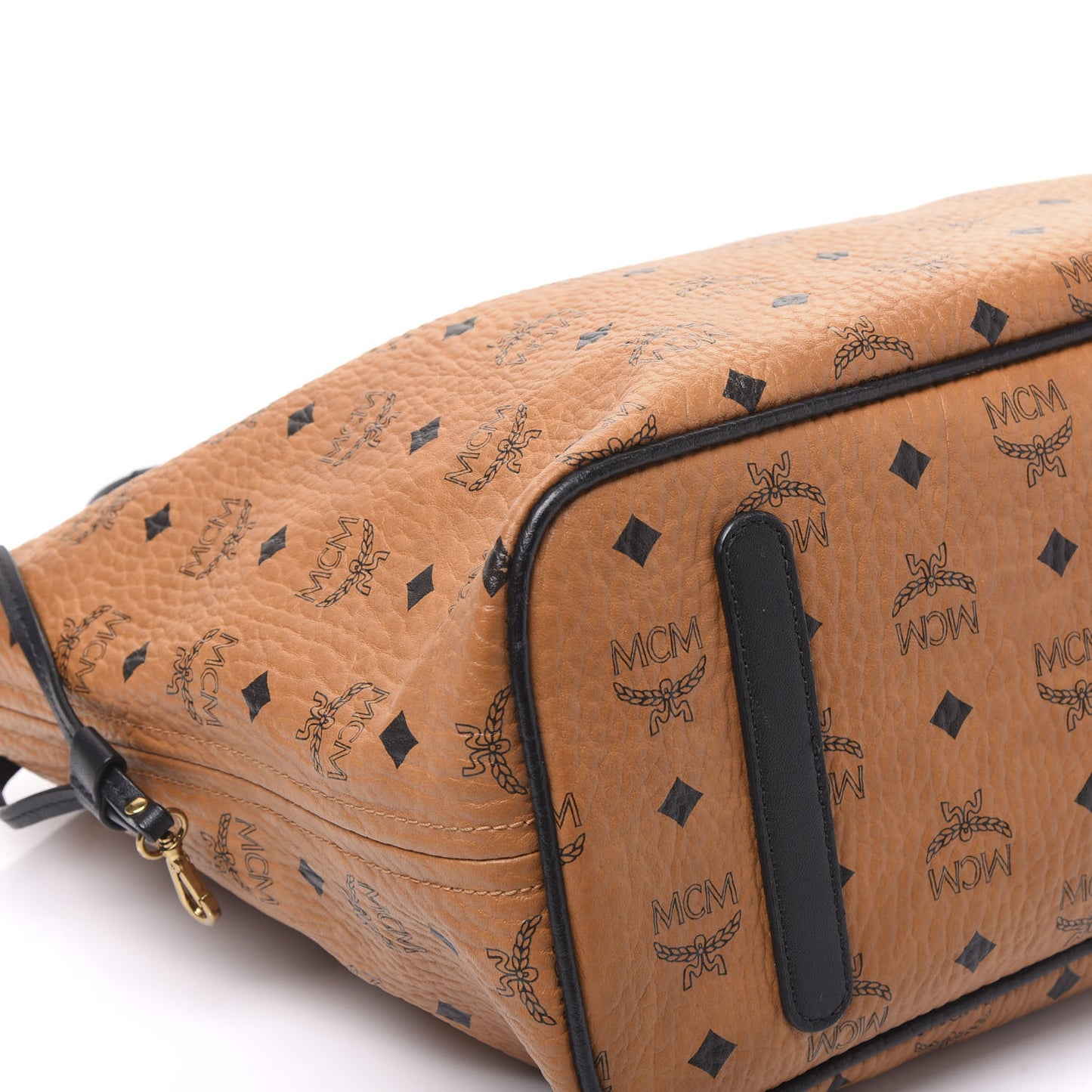 Visetos Medium Project Reversible Shopper Tote Cognac