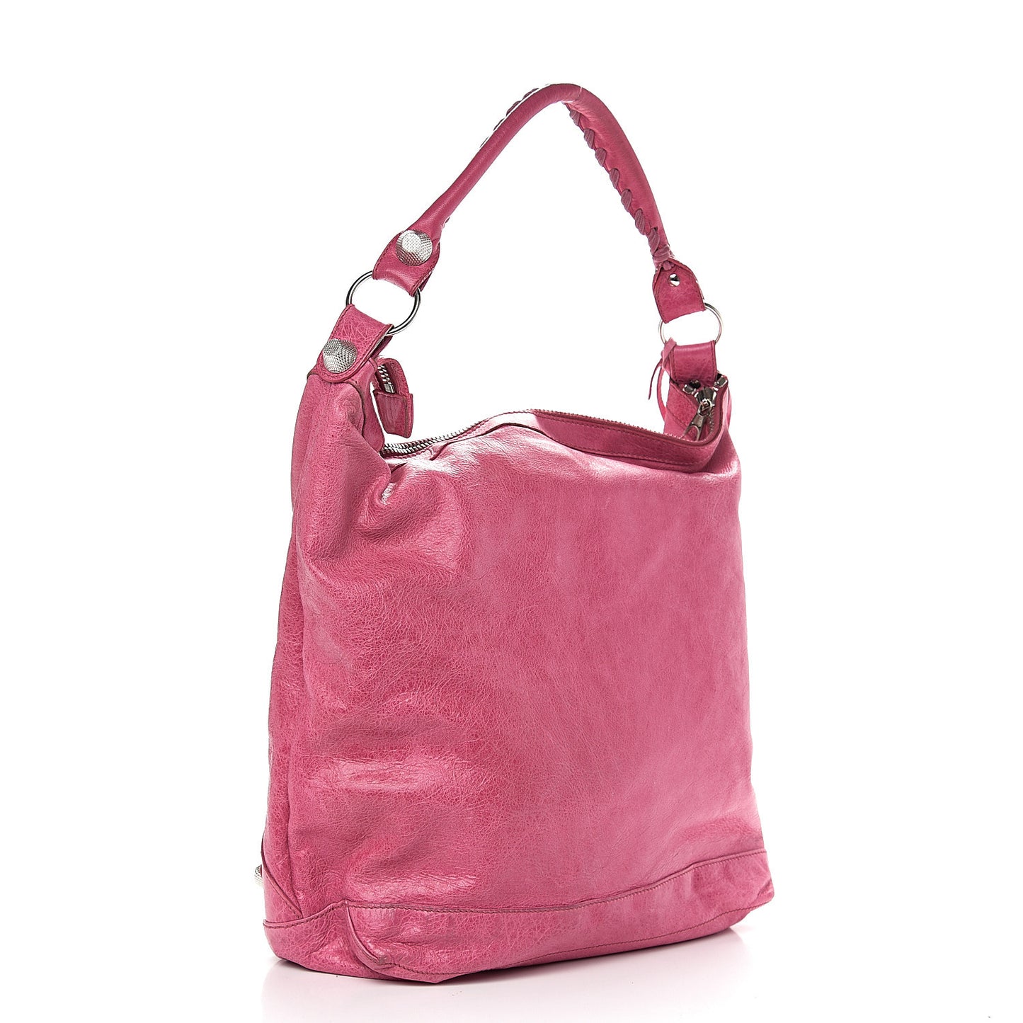 Agneau Giant 21 Silver Hardware Day Hobo Sorbet