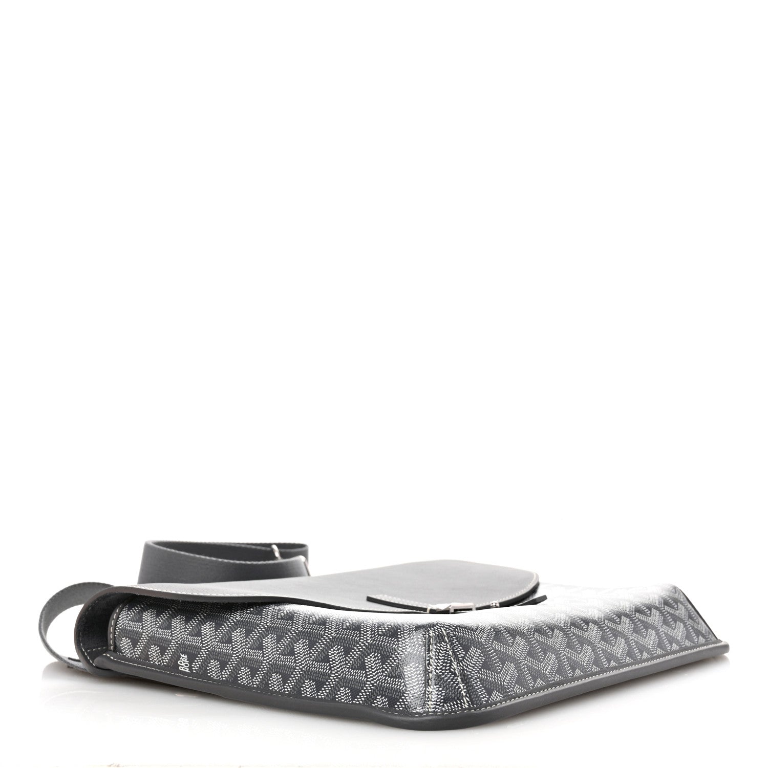 Goyard Goyardine Coursier Messenger Bag Gray 4 of 10
