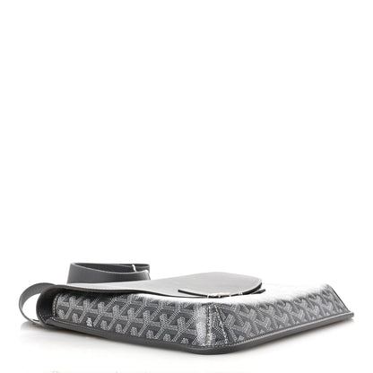 Goyard Goyardine Coursier Messenger Bag Gray 4 of 10