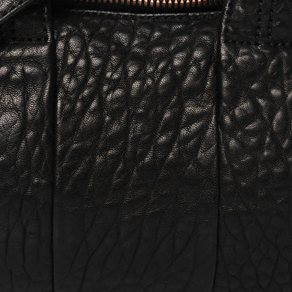 Alexander Wang Pebbled Lambskin Mini Rockie Black Rose Gold Hardware 7 of 9