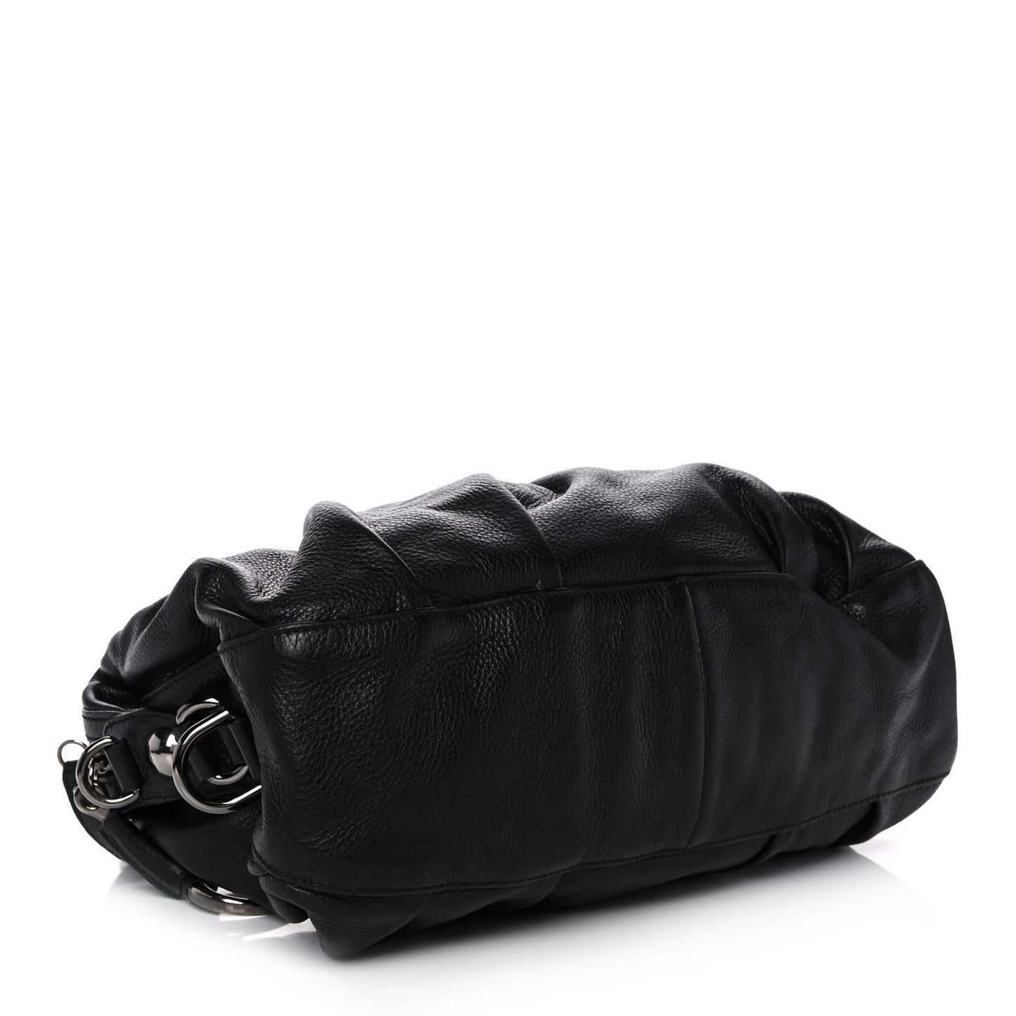 Calfskin Medium Icon Bit Boston Black