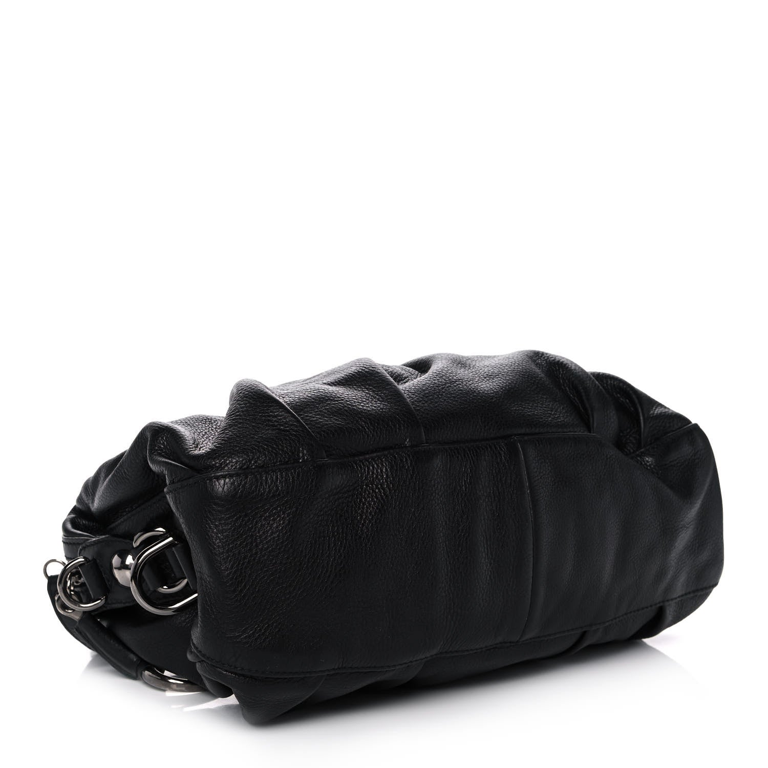 Gucci Calfskin Medium Icon Bit Boston Black 4 of 14