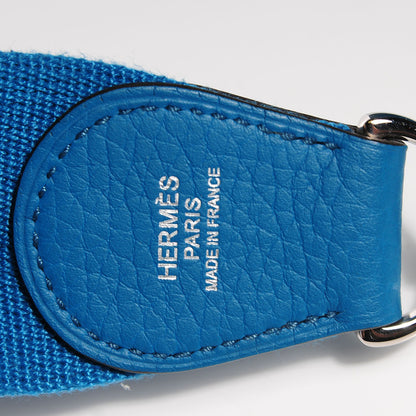 Hermes Taurillon Clemence Evelyne III GM Bleu Izmir 9 of 16
