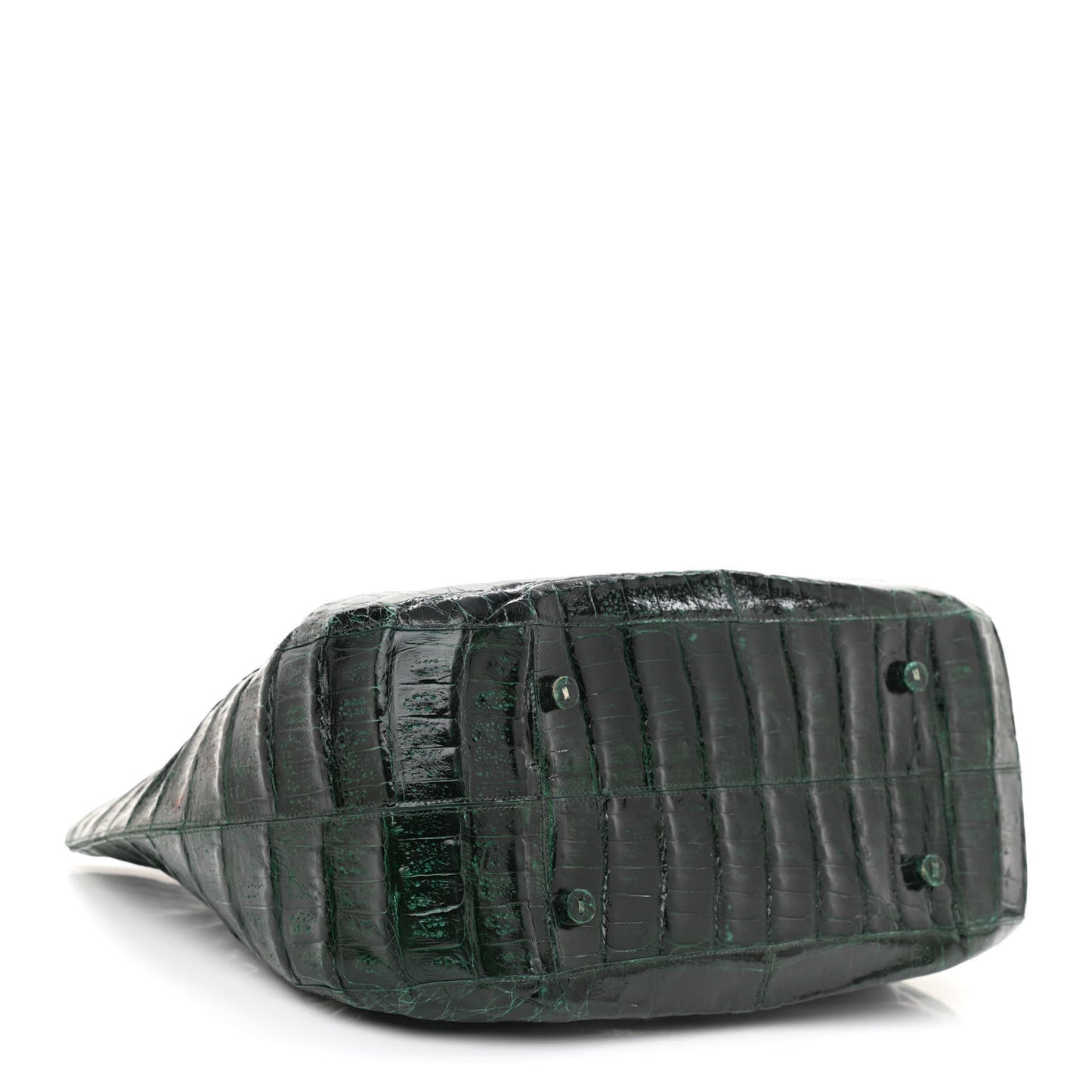 Crocodile Tote Green