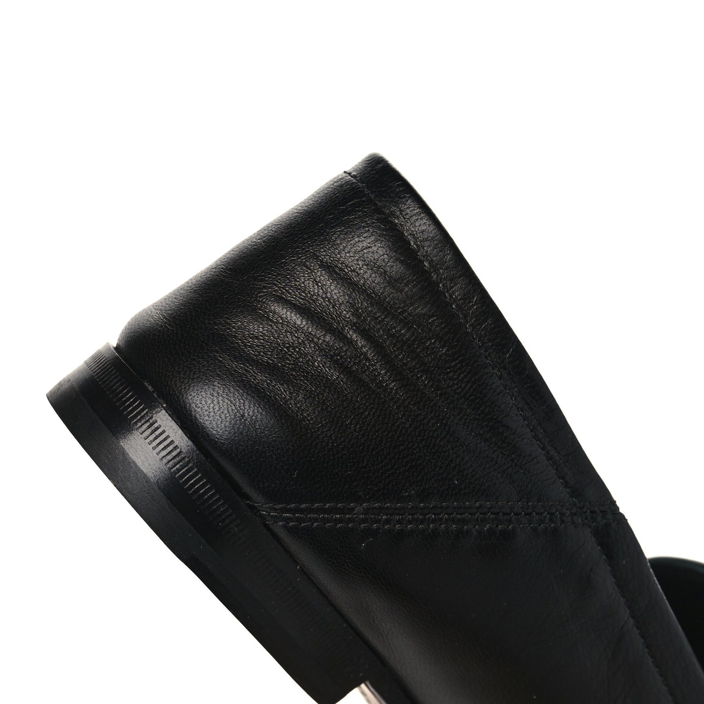 Lambskin Womens Brixton Horsebit Loafers 40.5 Black