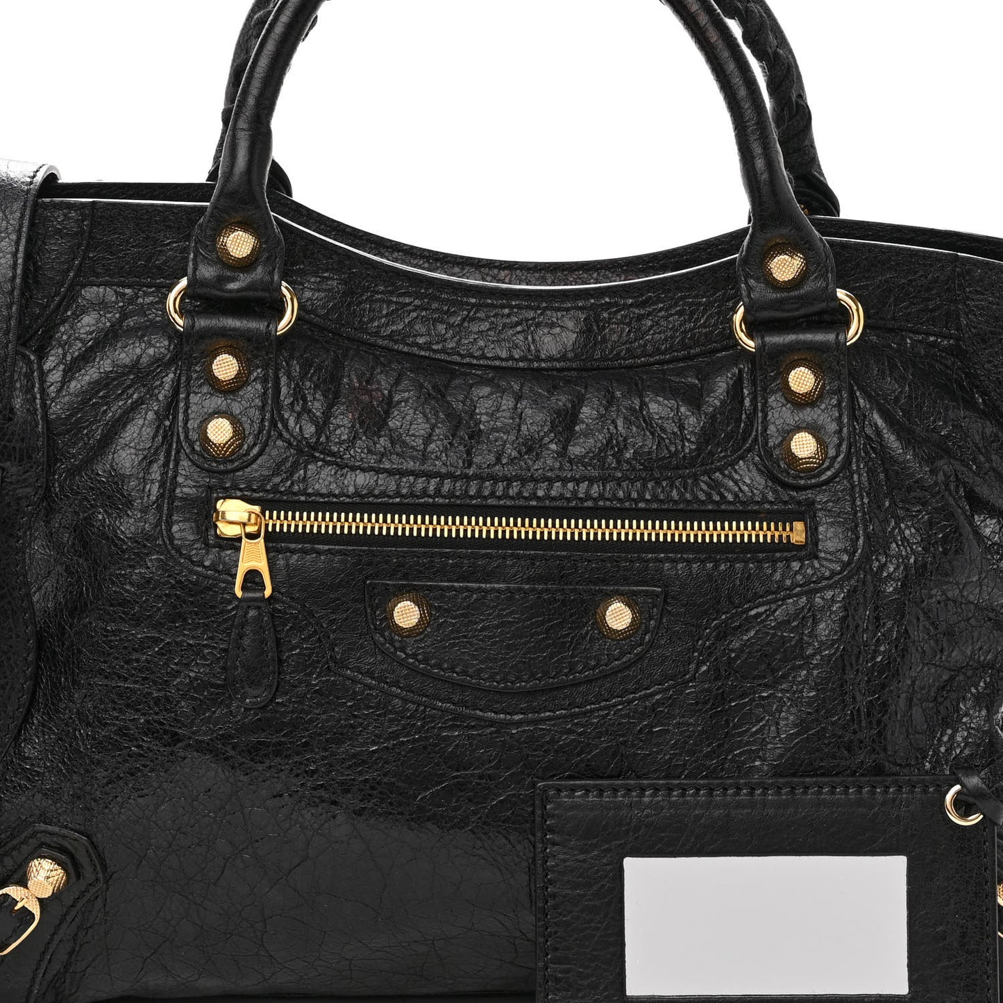 Agneau Giant 12 Gold Hardware City Black