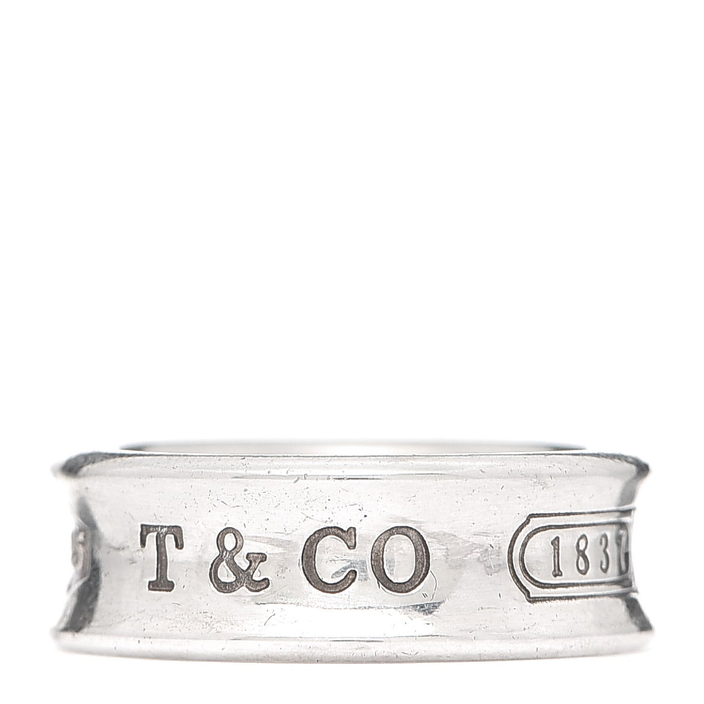 Sterling Silver 1837 Band Ring 51 5.75