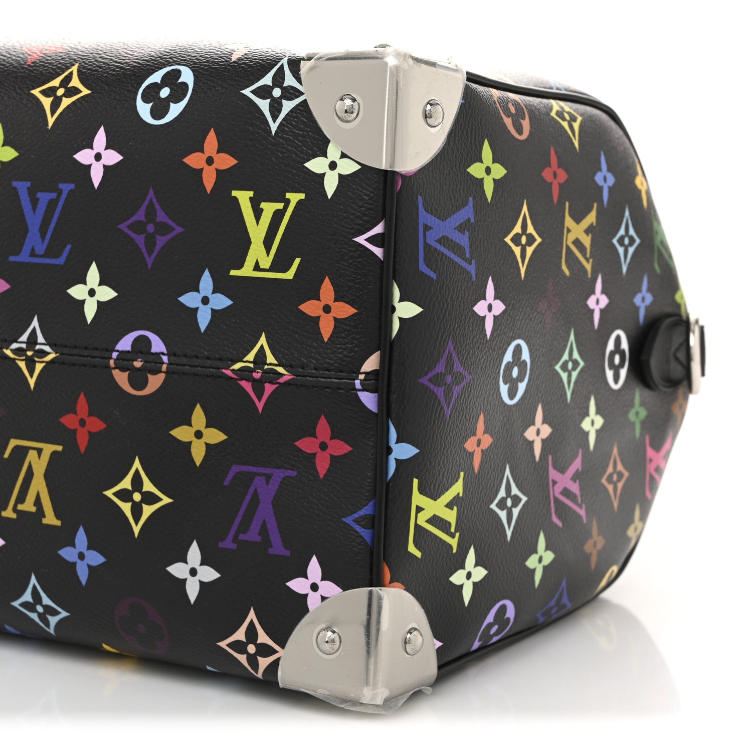 Louis Vuitton LV X TM Monogram Multicolor Speedy Soft 30 Black