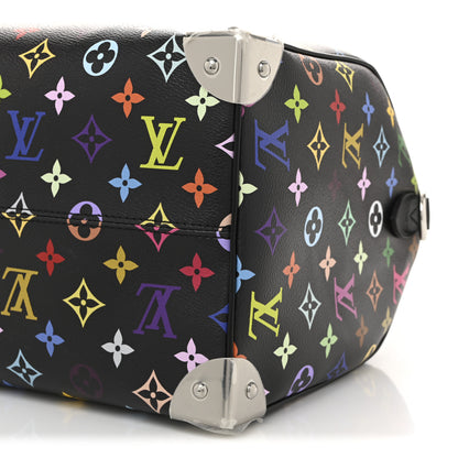 Louis Vuitton LV X TM Monogram Multicolor Speedy Soft 30 Black 9 of 10