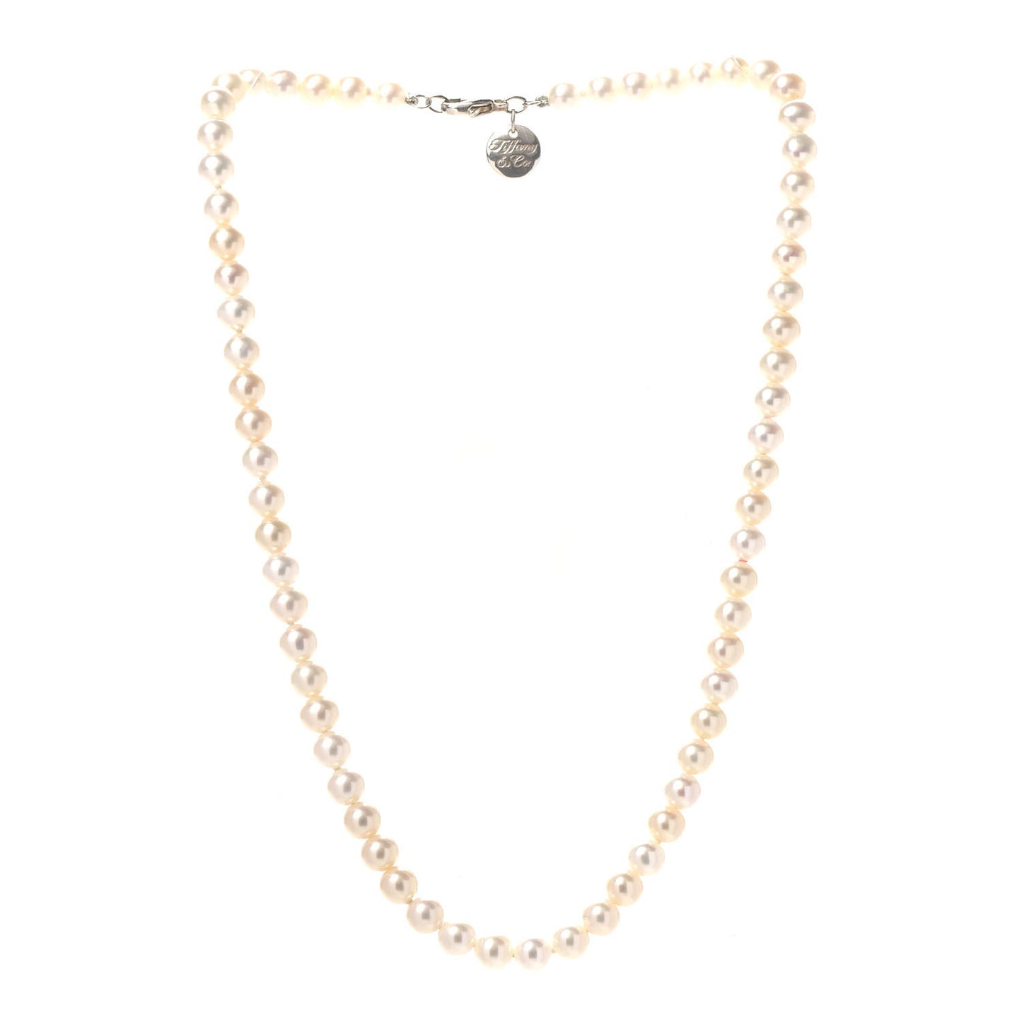 Sterling Silver Freshwater Pearl 6-7mm Ziegfeld Necklace
