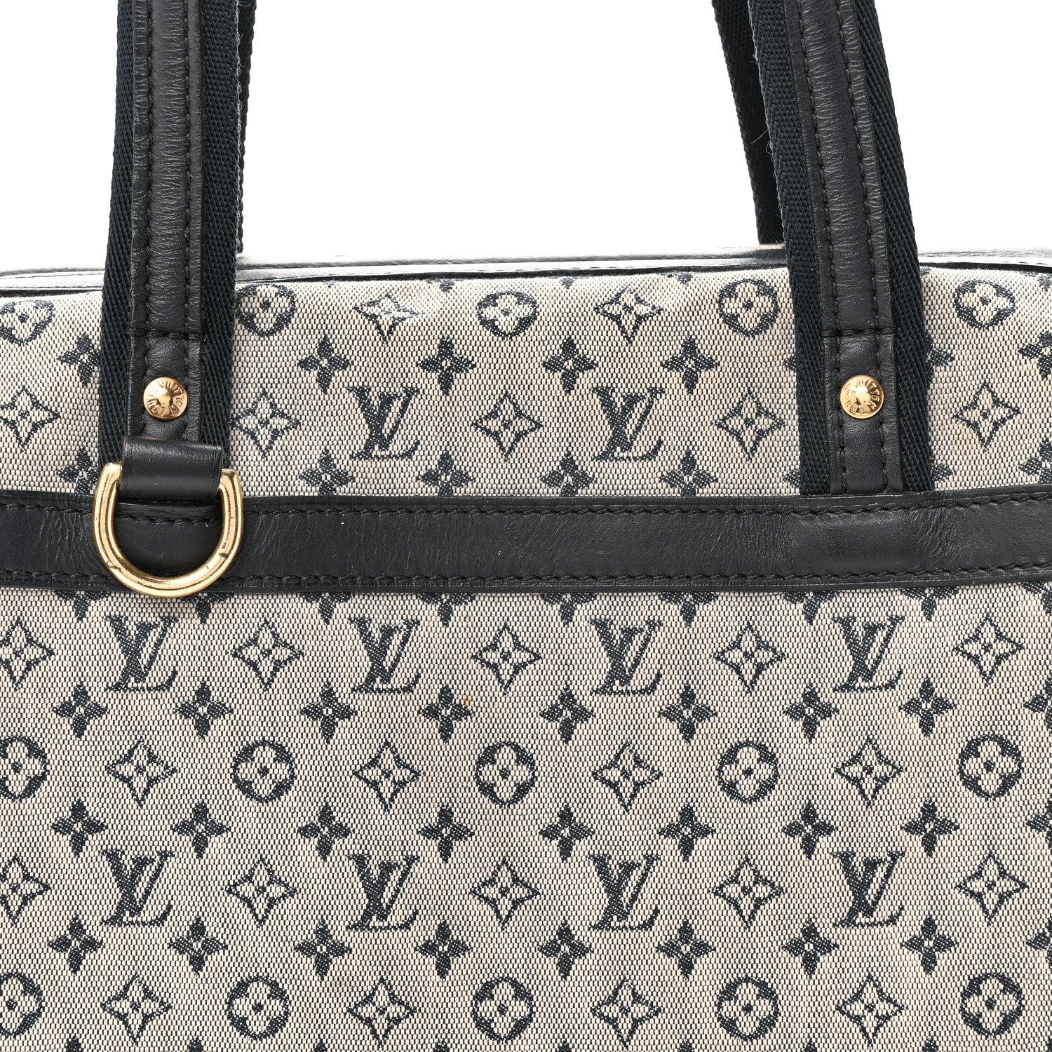 Louis Vuitton Mini Monogram Josephine PM Blue 7 of 9