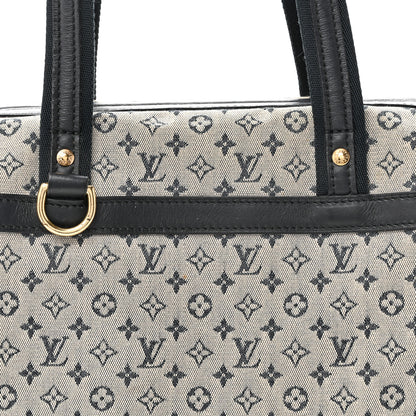 Louis Vuitton Mini Monogram Josephine PM Blue 7 of 9