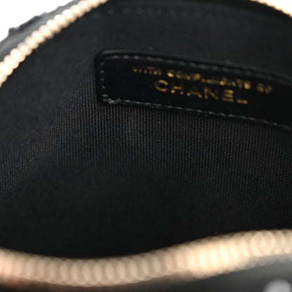 Chanel Tweed Quilted Mini Clutch With Chain Black White 31 of 31