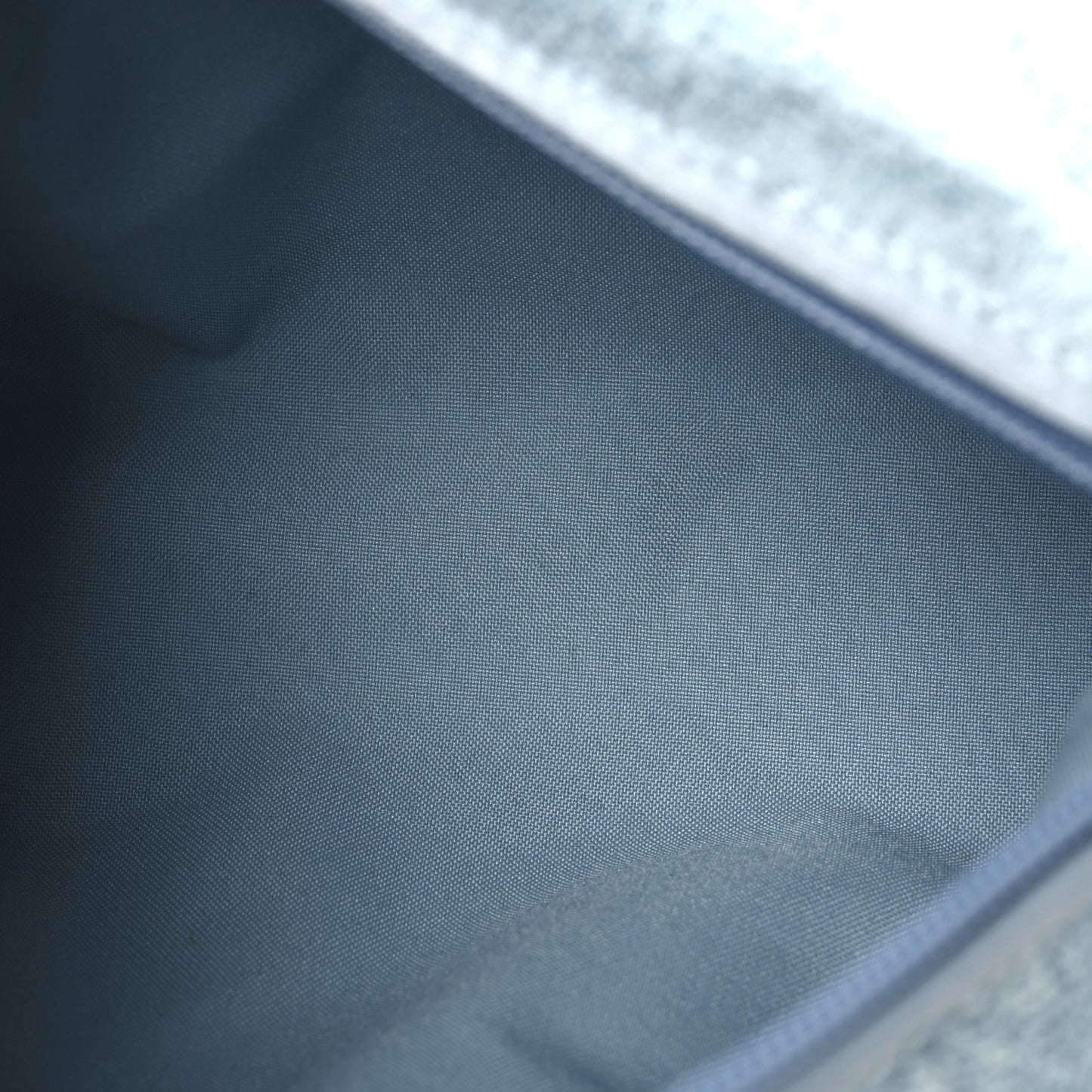 Terry Cloth Raffia CC Logo Thong Sandals 37 Blue