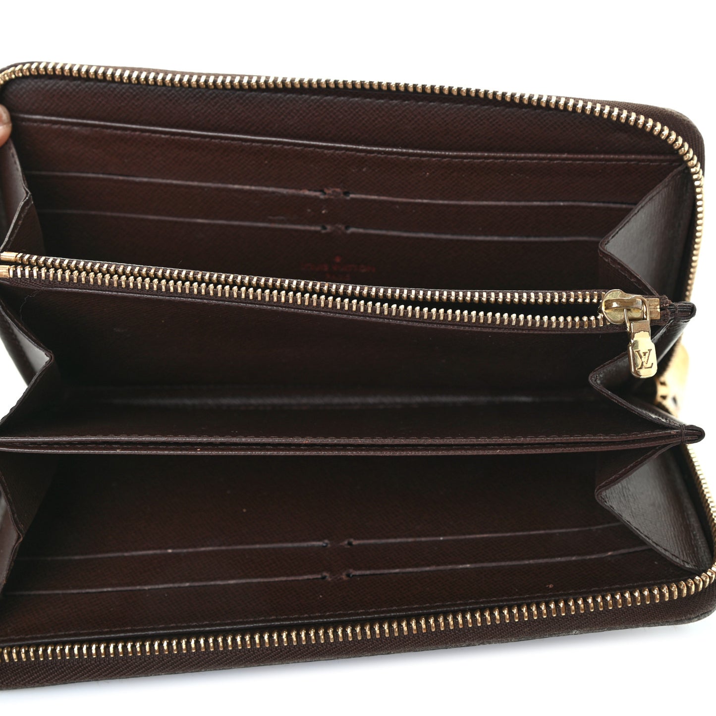 Damier Ebene Zippy Wallet