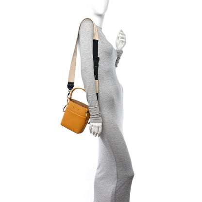 Chloe Smooth Calfskin Small Roy Bucket Bag Burning Camel 2 of 10