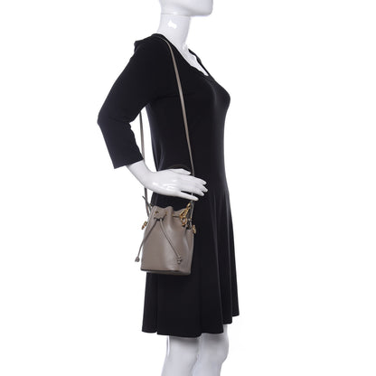 Fendi Vitello Cruise F is Fendi Mini Mon Tresor Bucket Bag Tortora 2 of 11