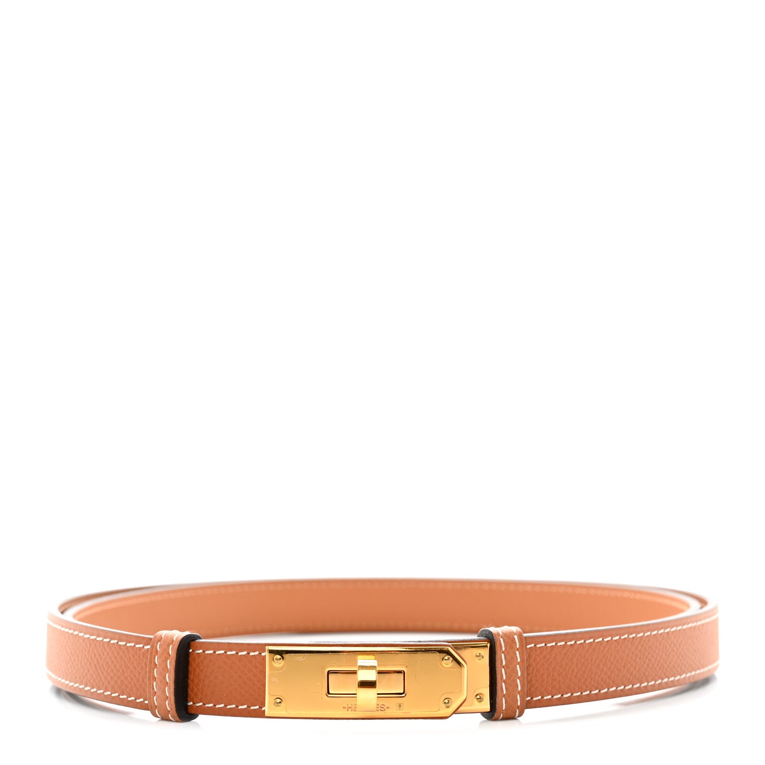 Hermes Epsom Kelly Belt Gold 1 of 4