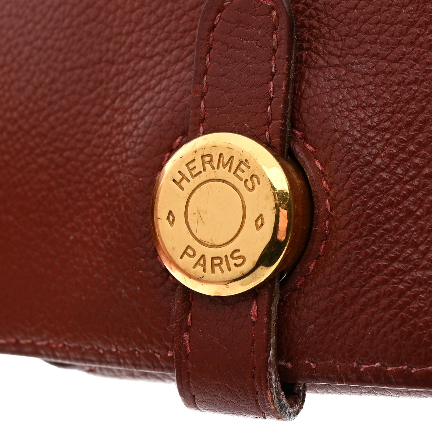 Hermes Evergrain Dogon Wallet Havane 8 of 13