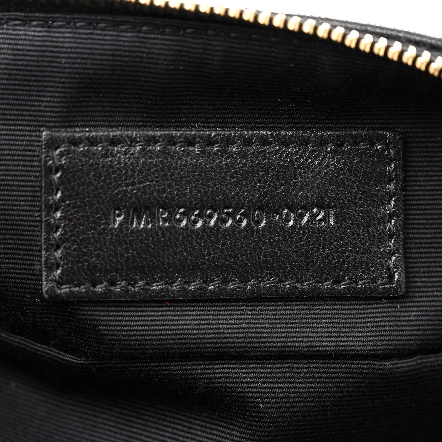 Saint Laurent Lambskin Quilted Vanity Bag Top Handle Black 7 of 11