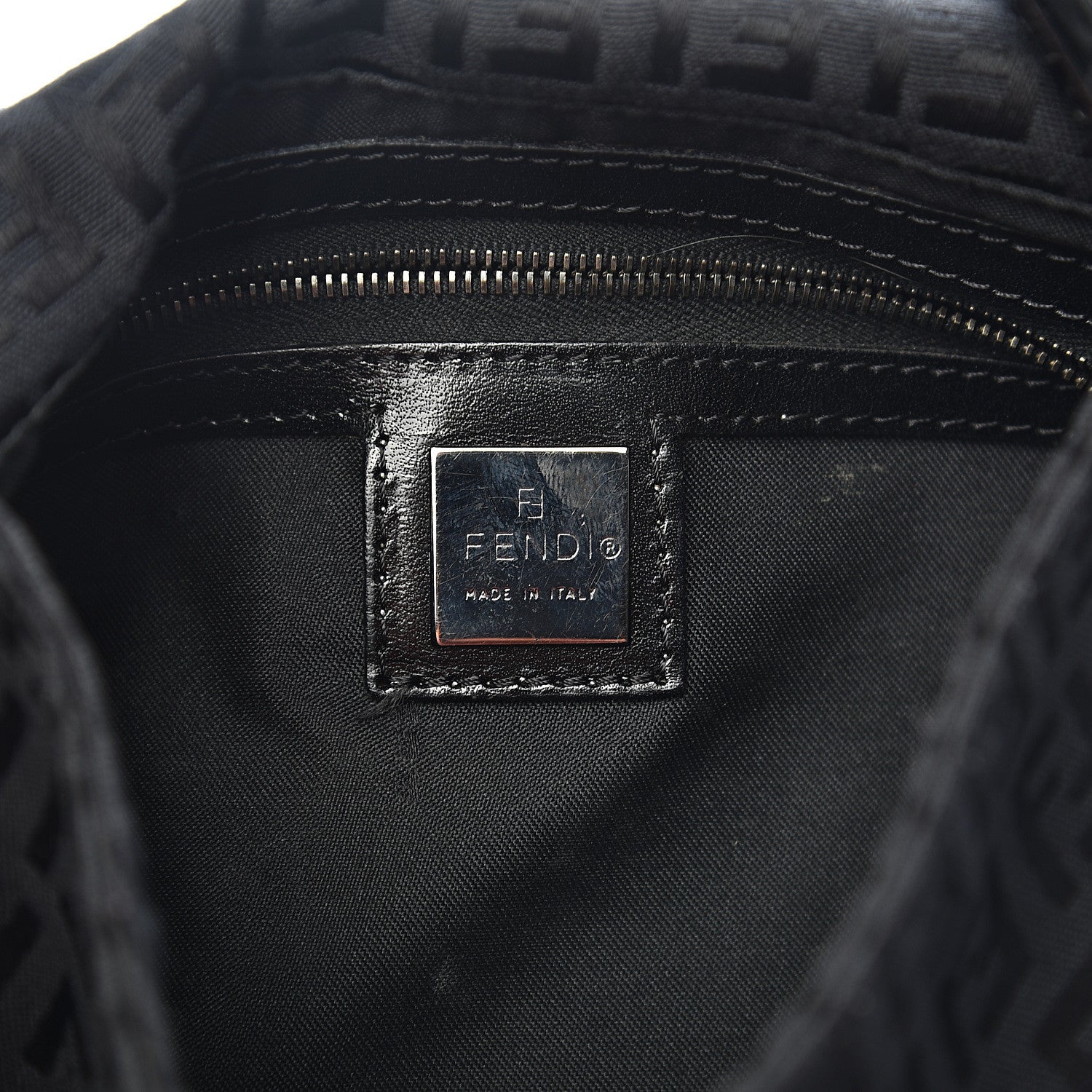 Fendi Zucca Mama Baguette Black 5 of 11