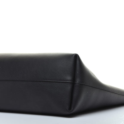 Saint Laurent Calfskin Large Shopping Tote Black 8 of 9