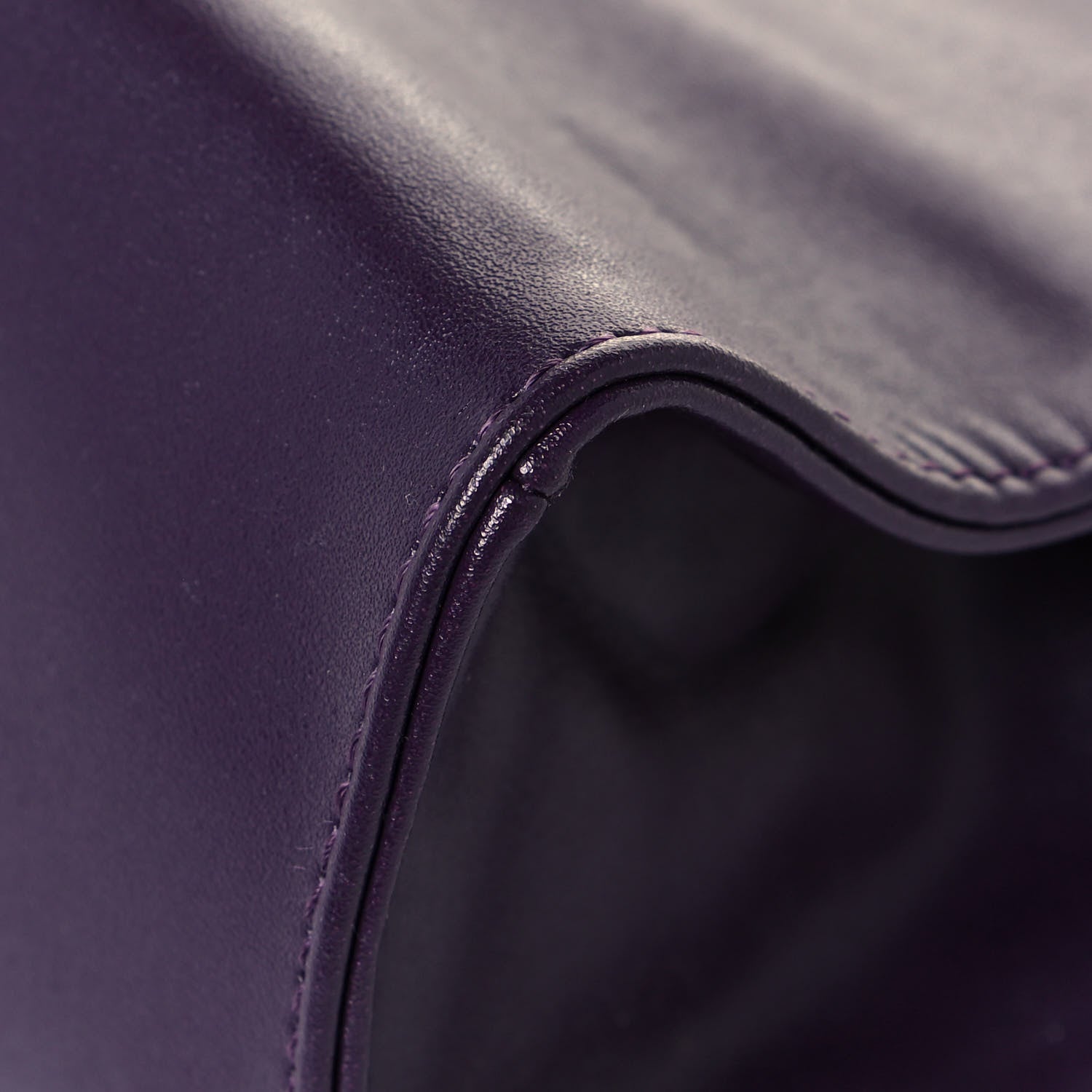 Telfar Vegan Leather Small Shopping Bag Eggplant 12 of 12