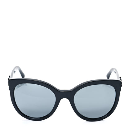 Chanel Acetate Pantos Signature CC Sunglasses 5315 Black 2 of 6