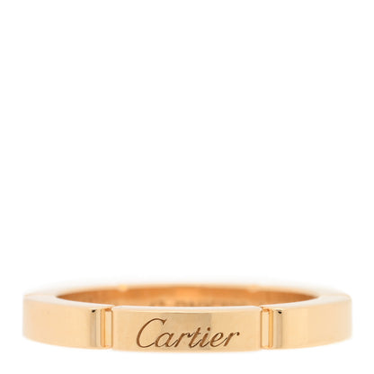 Cartier 18K Yellow Gold 2.5mm Maillon Panthere Wedding Band Ring 47 4 1 of 4