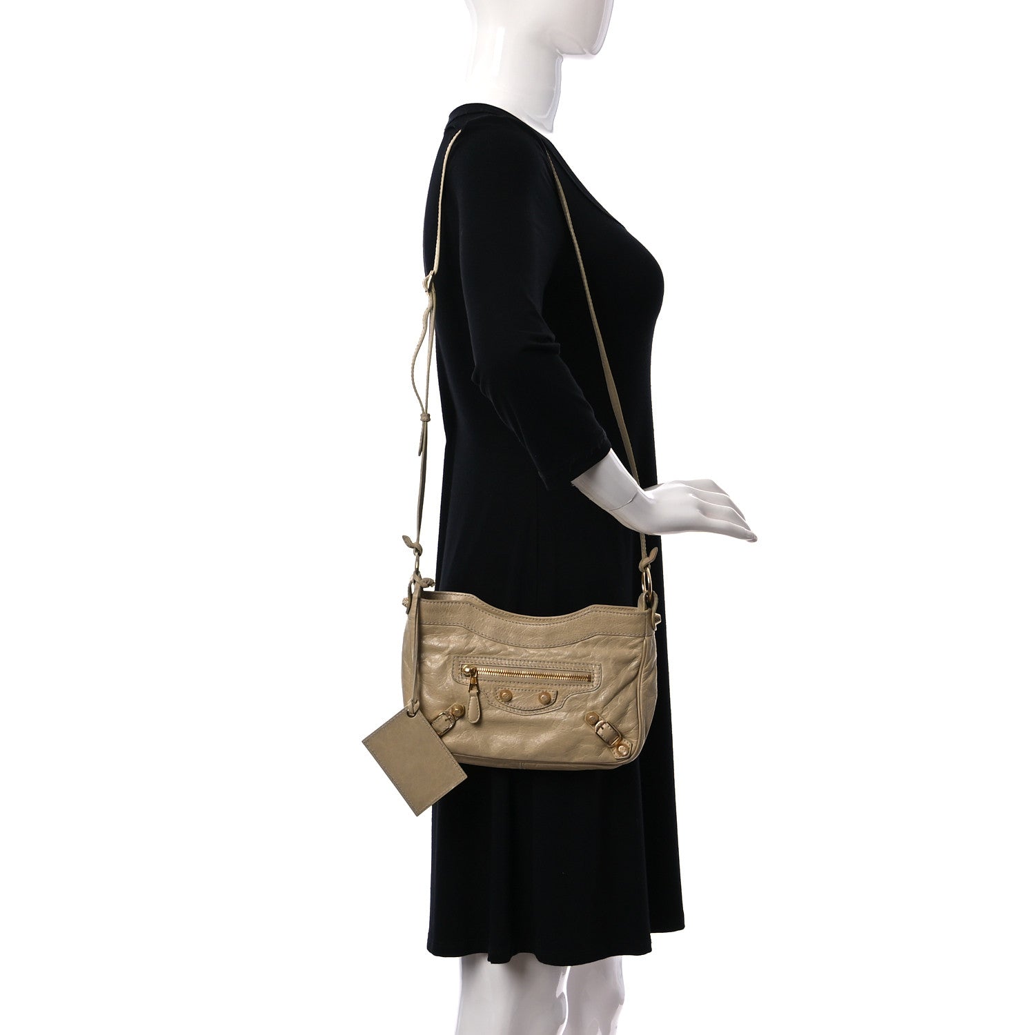 Balenciaga Agneau Giant 12 Gold Hardware Hip Dune 2 of 9