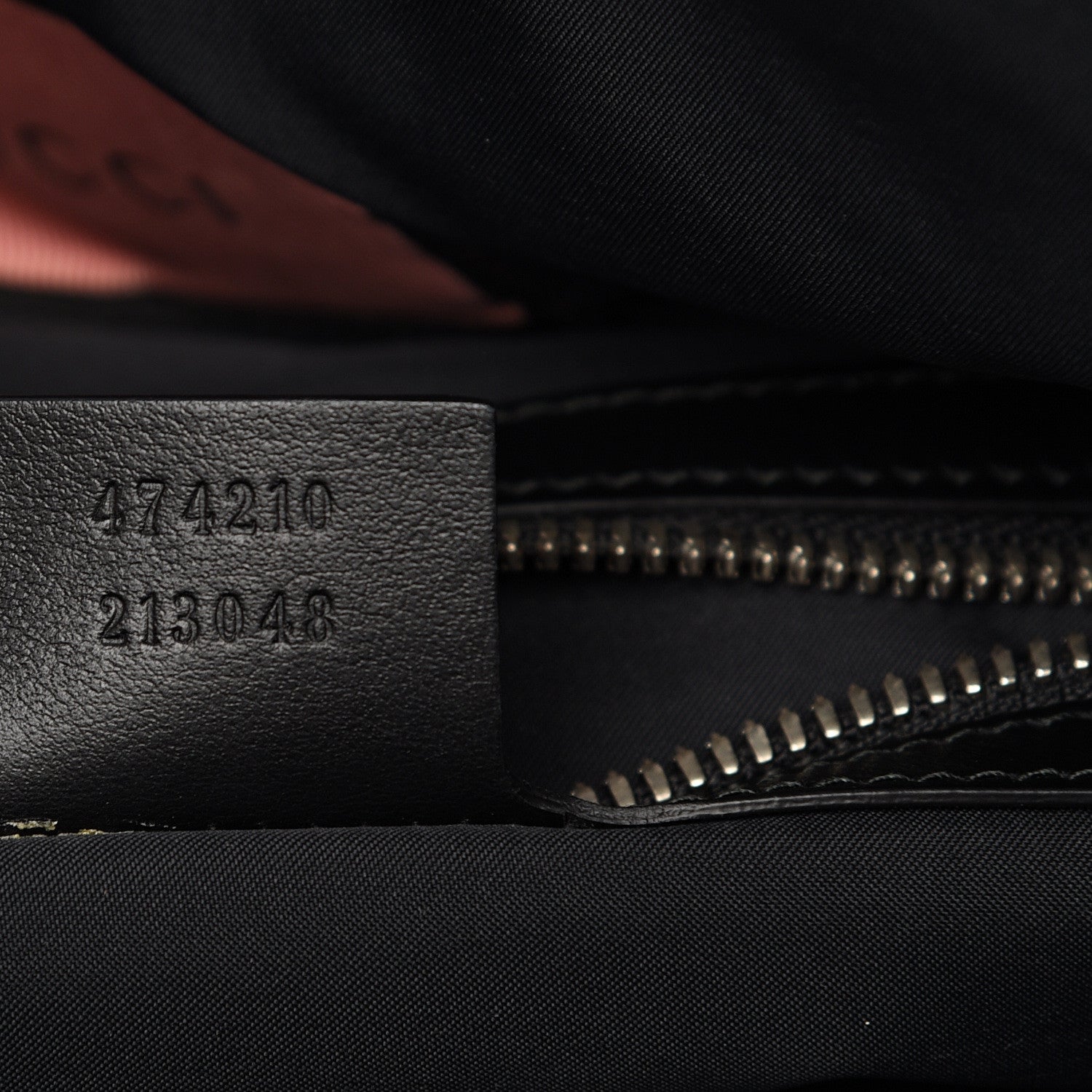 Gucci Calfskin Small GucciGhost Drawstring Backpack Black 7 of 10