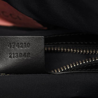 Gucci Calfskin Small GucciGhost Drawstring Backpack Black 7 of 10
