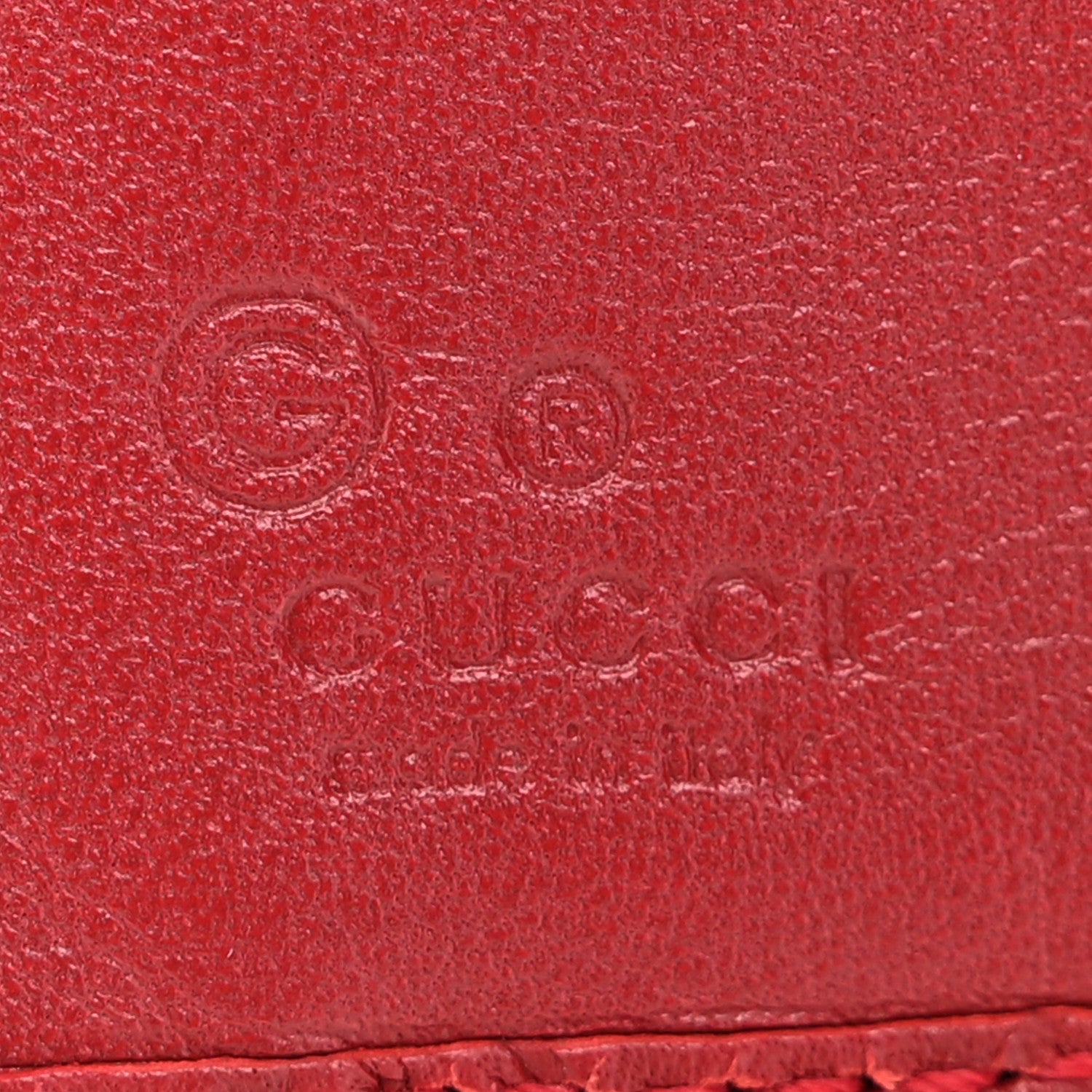 Gucci Microguccissima Bi-Fold Wallet Red 6 of 8